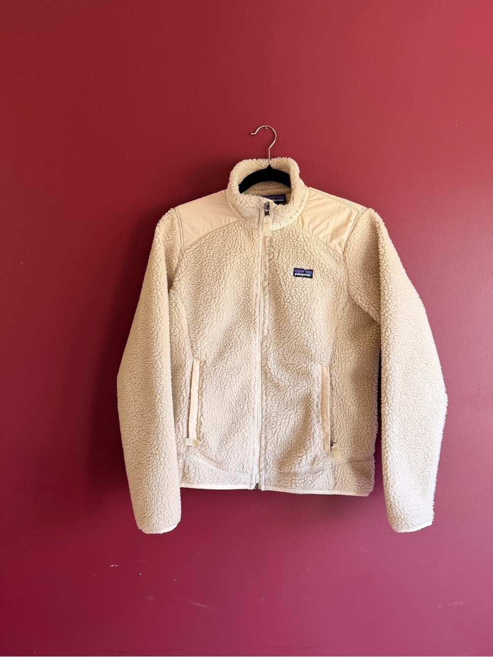 Patagonia women’s Cream Fleece Jacket